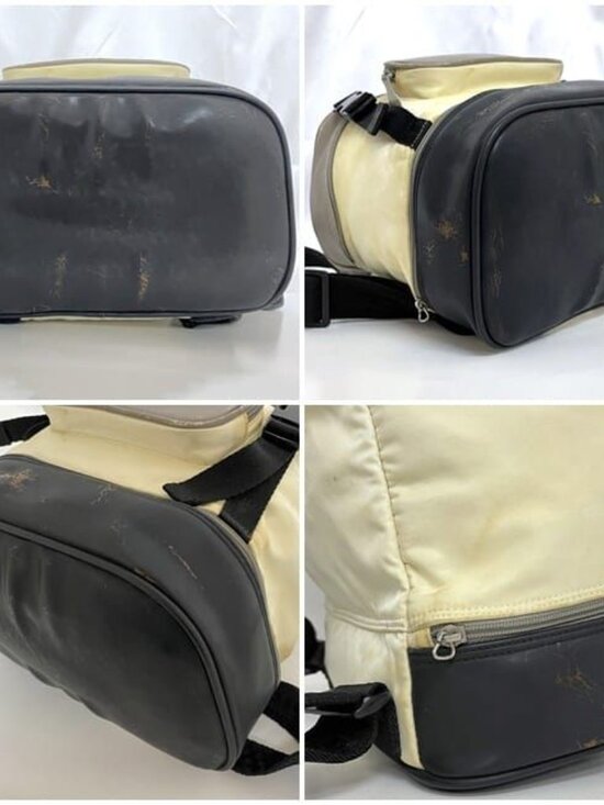 Chanel Backpack Gray White Black Sport with a Reason main image 7
